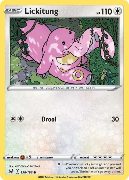 Lickitung - Reverse Holo