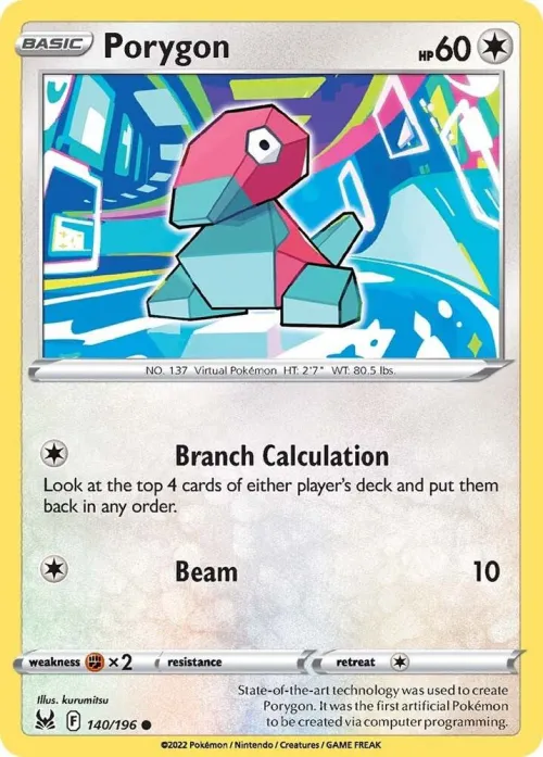 Porygon - Reverse Holo