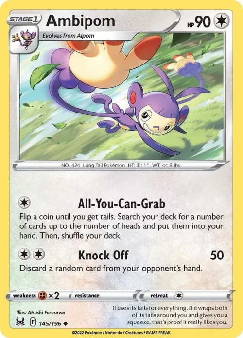 Ambipom - Reverse Holo