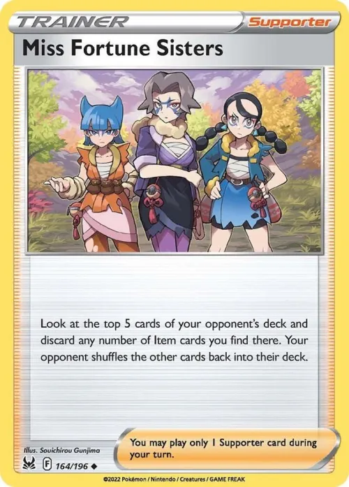 Miss Fortune Sisters - Reverse Holo