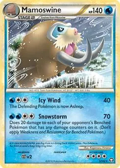 Mamoswine - Cracked Ice Holo
