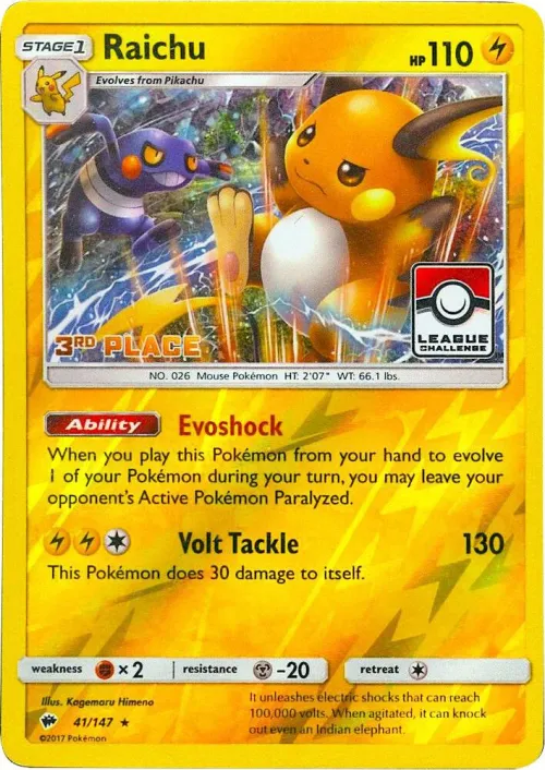 Raichu - 4th Place