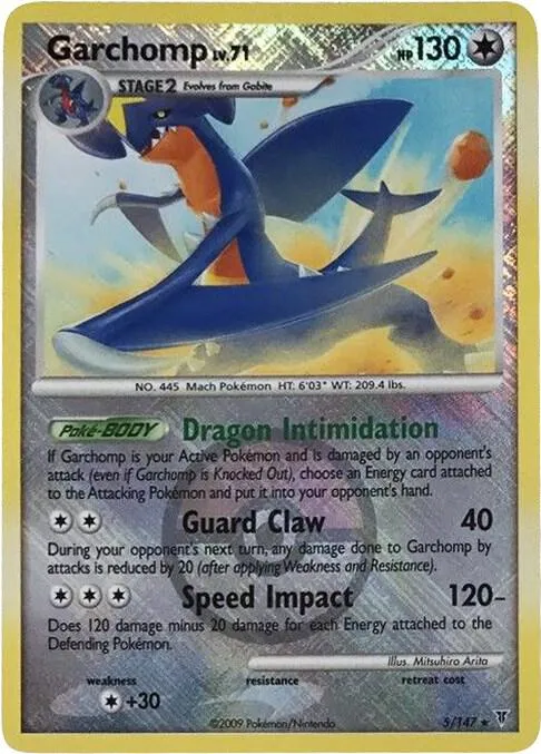 Garchomp - Reverse Holo