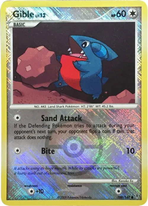 Gible - Staff