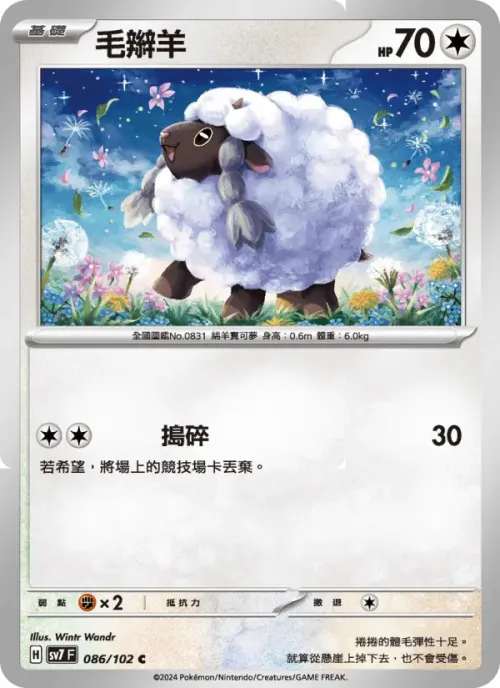 毛辮羊