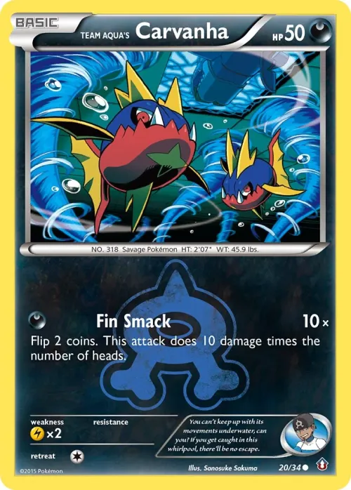 Team Aqua's Carvanha