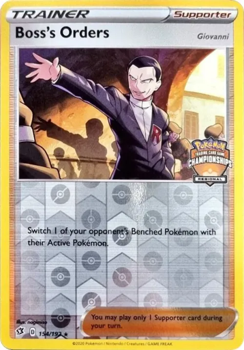 Boss's Orders - Reverse Holo