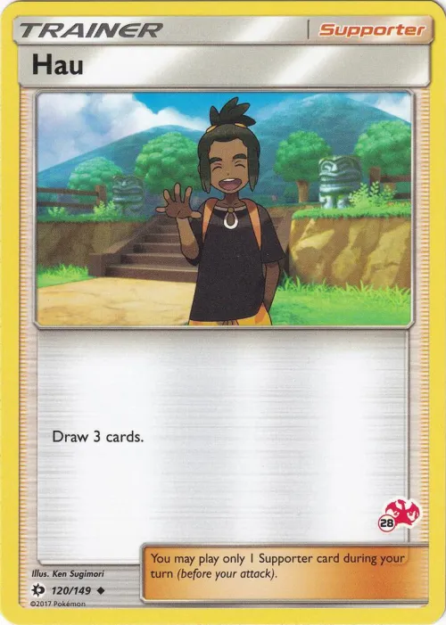 Hau - 13 Pikachu Stamped