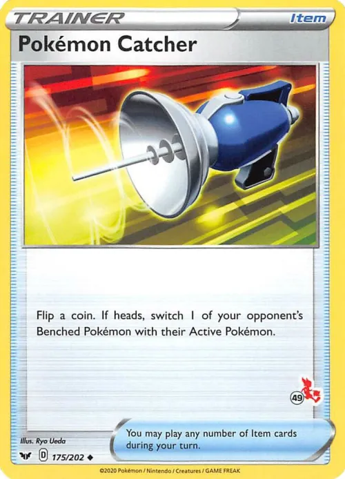 Pokemon Catcher - 49 Cinderace Stamped