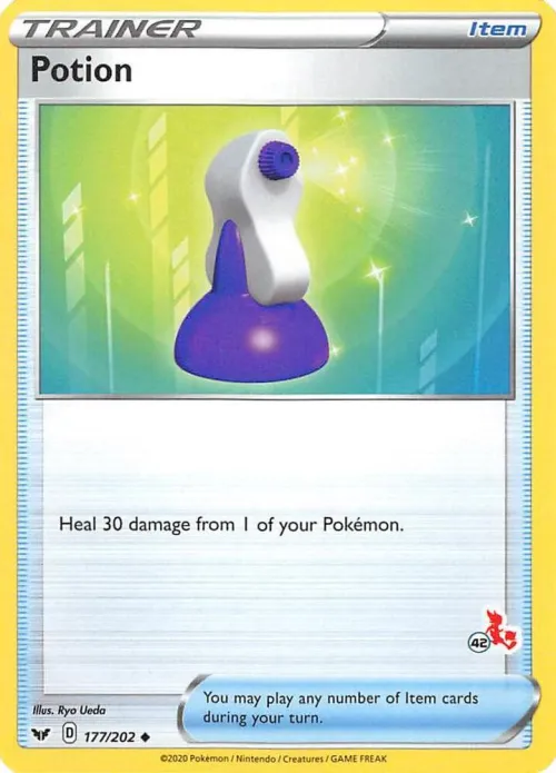 Potion - 40 Pikachu Stamped