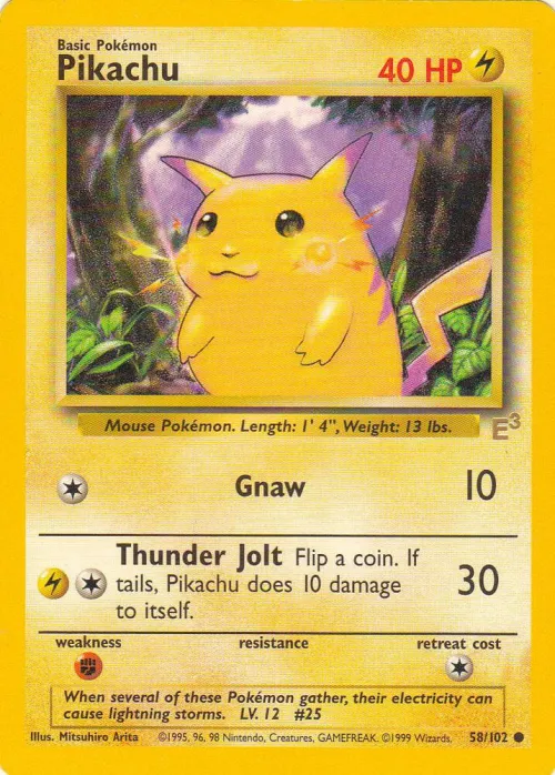 Pikachu - Celebrations Metal Card