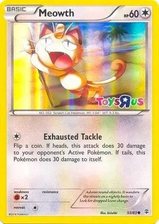 Meowth - Toys R Us Promo