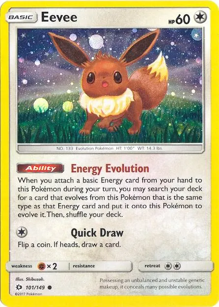 Eevee - Cosmos Holo