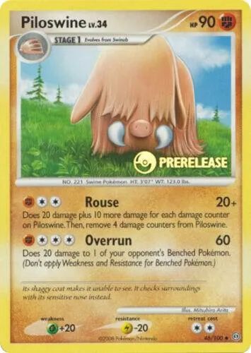 Piloswine - Staff