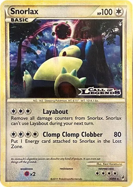 Snorlax - Holo