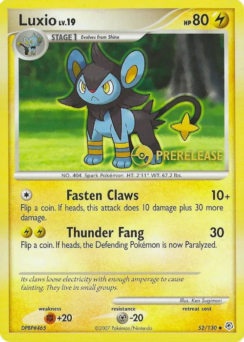 Luxio - Staff