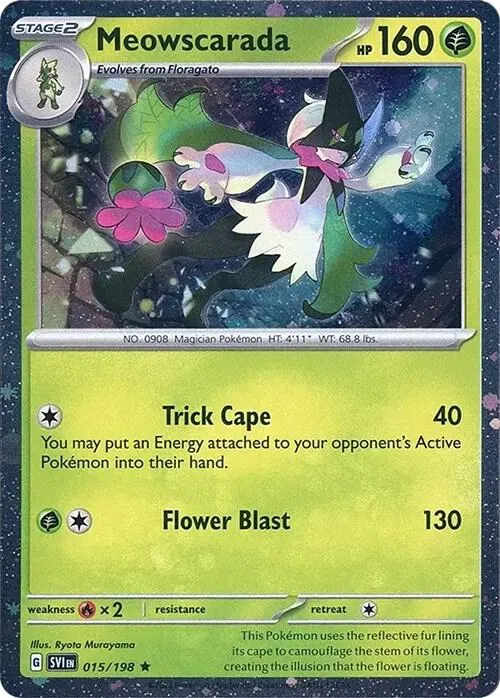 Meowscarada - Cosmos Holo