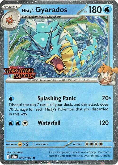 Misty's Gyarados - Staff