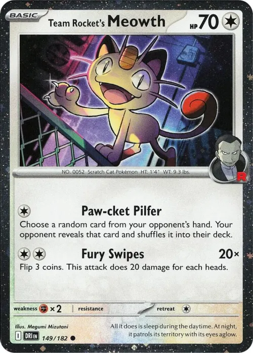 Team Rocket's Meowth