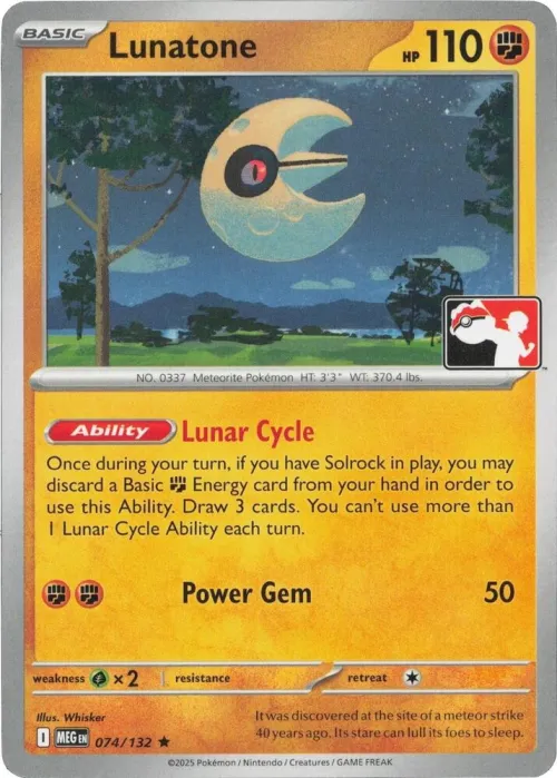 Lunatone - Cosmos Holo