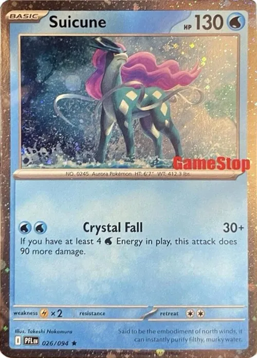 Suicune - Cosmos Holo