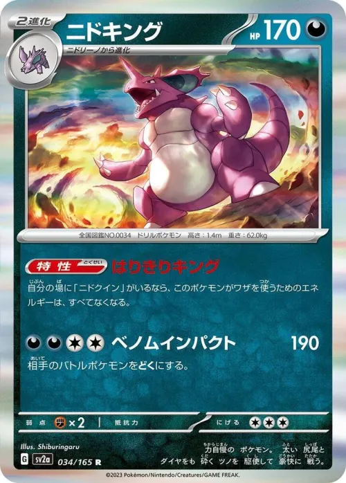 Nidoking - Master Ball Pattern