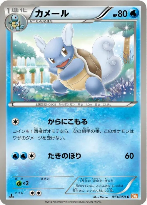 Wartortle - 1st Edition