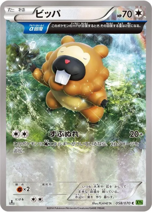 Bidoof - 1st Edition