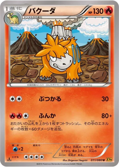Camerupt - 1st Edition