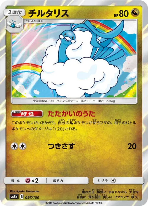 Altaria - Mirror Holofoil