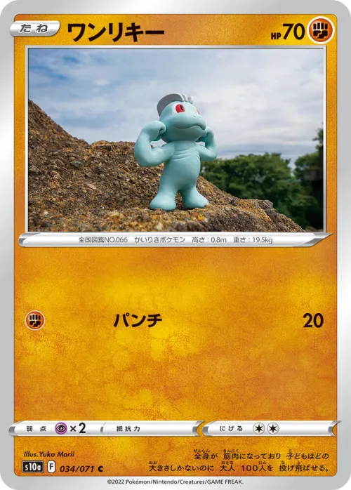 Machop - Mirror Holofoil