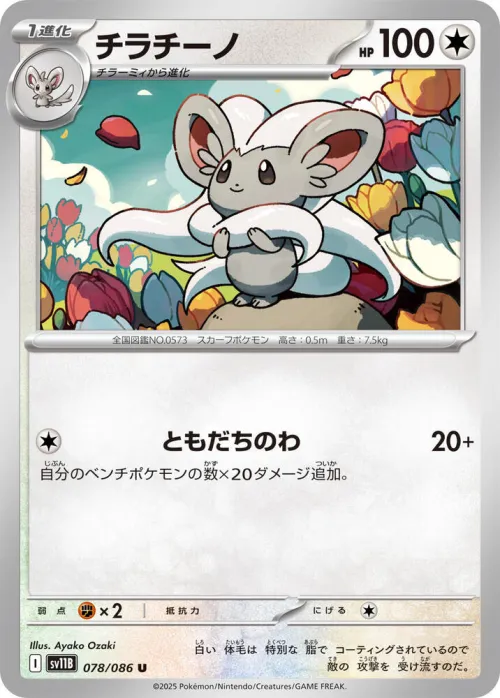 Cinccino - Poke Ball Pattern