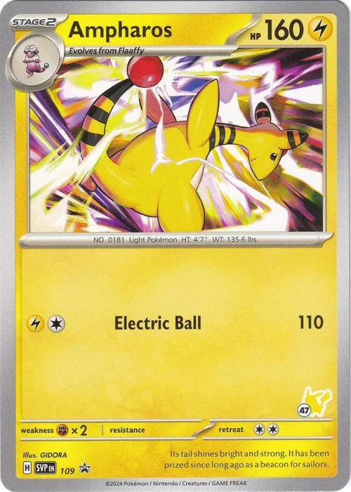 Ampharos - Pikachu 47