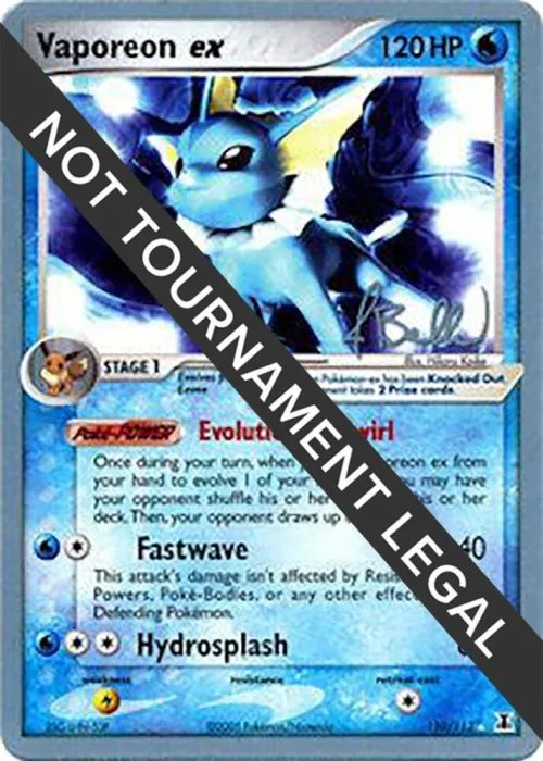 Vaporeon ex - 2006 Jimmy Ballard