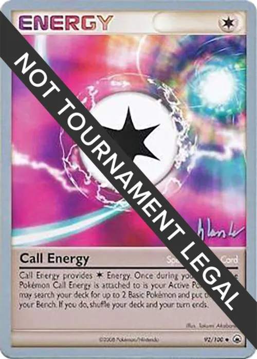 Call Energy - 2008 Dylan Lefavour