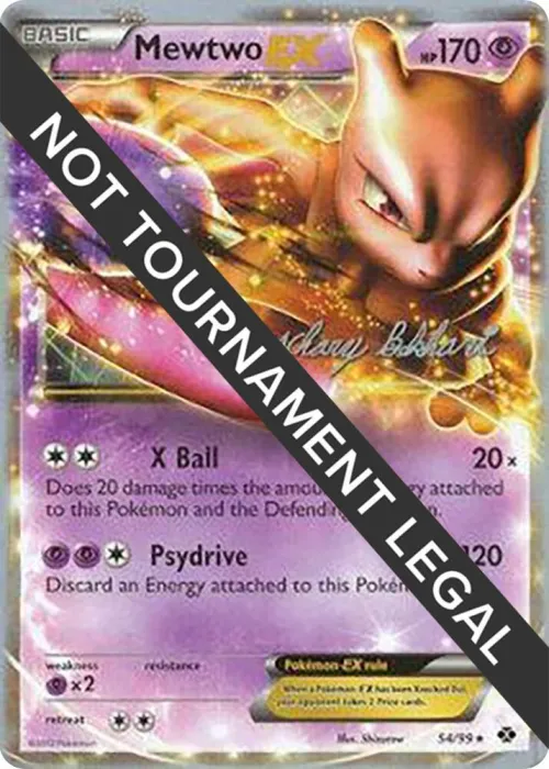 Mewtwo EX - 2012 Chase Moloney