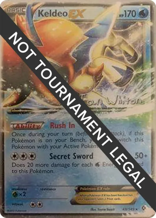 Keldeo EX - 2013 Clement Lamberton