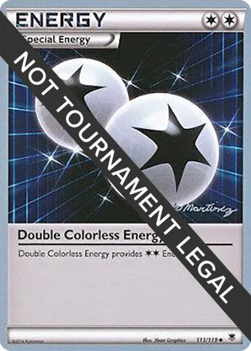 Double Colorless Energy