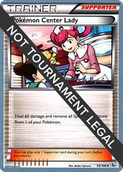 Pokemon Center Lady - 2015 Alejandro Ng Guzman