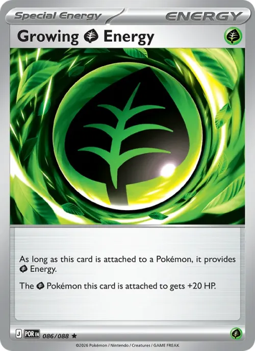 Growing Grass Energy - Reverse Holo