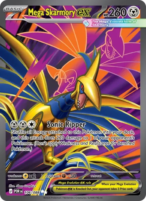 Mega Skarmory ex