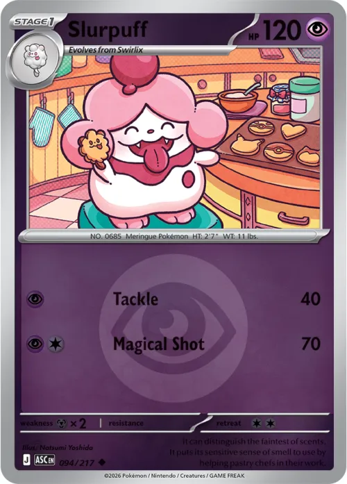 Slurpuff - Energy Symbol Pattern