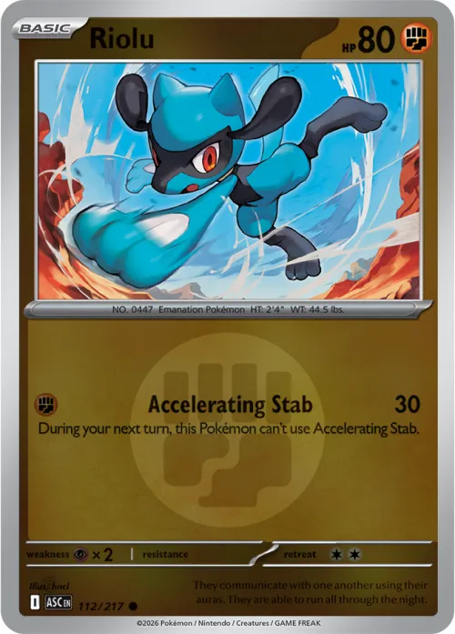 Riolu - Energy Symbol Pattern