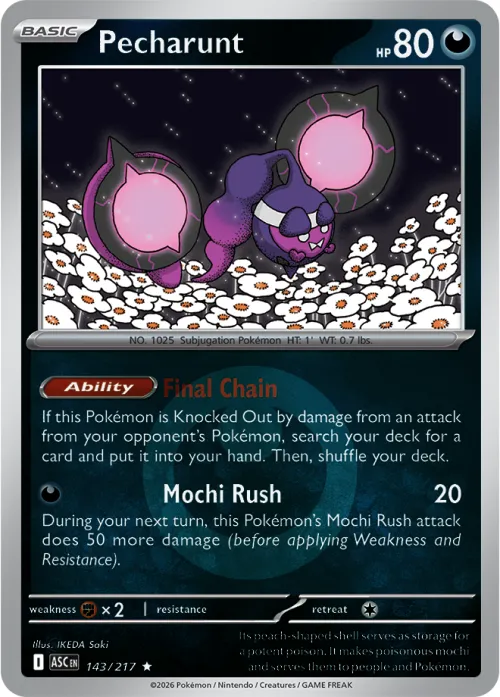 Pecharunt - Energy Symbol Pattern