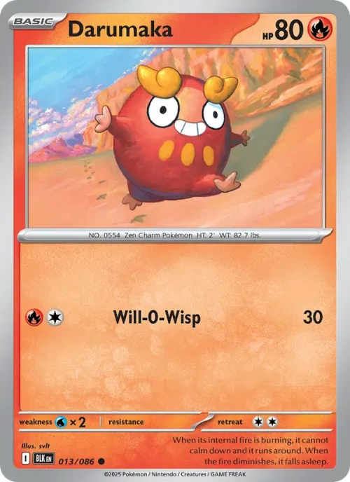 Darumaka - Master Ball Pattern
