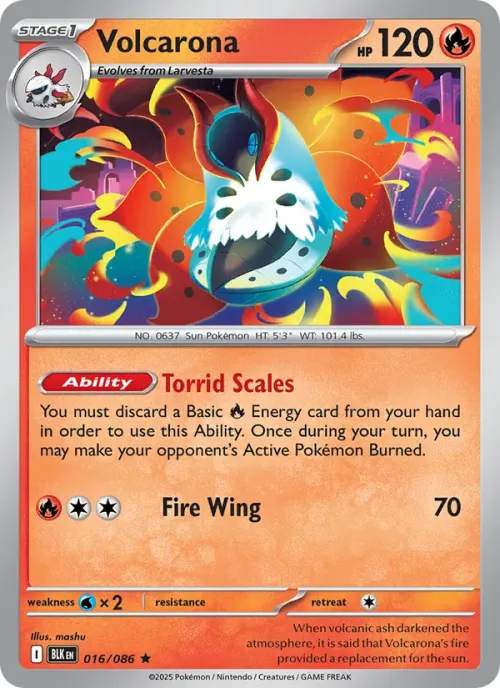 Volcarona - Reverse Holo