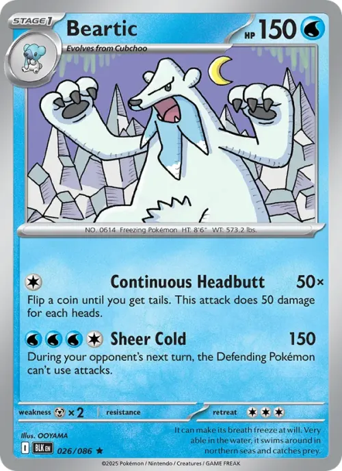 Beartic - Reverse Holo