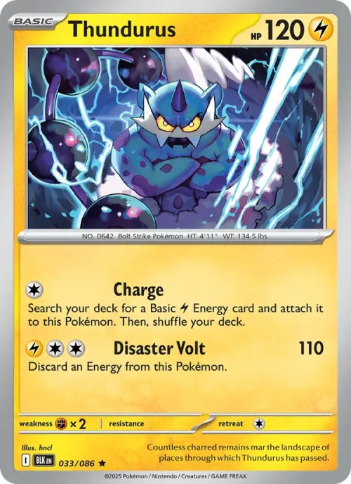 Thundurus - Master Ball Pattern