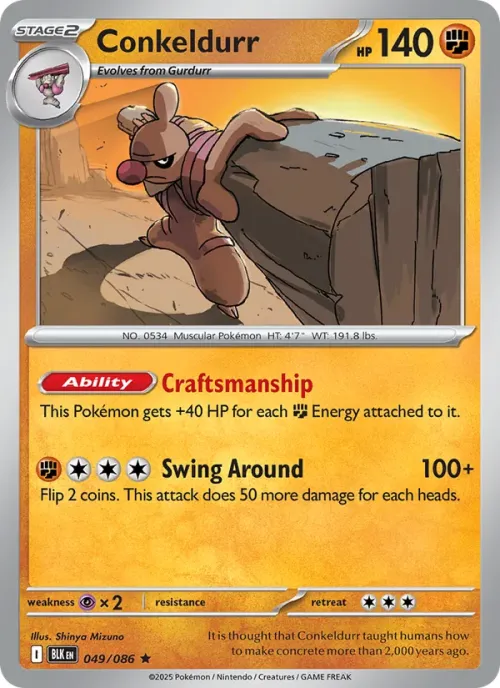 Conkeldurr - Reverse Holo