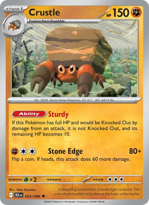 Crustle - Master Ball Pattern